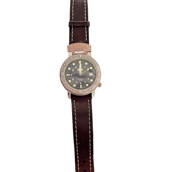 Camel Trophy Vintage 1990 Swiss Made Quartz Watch 5 ATM Patented Number 555.415 - Picture 3 of 8